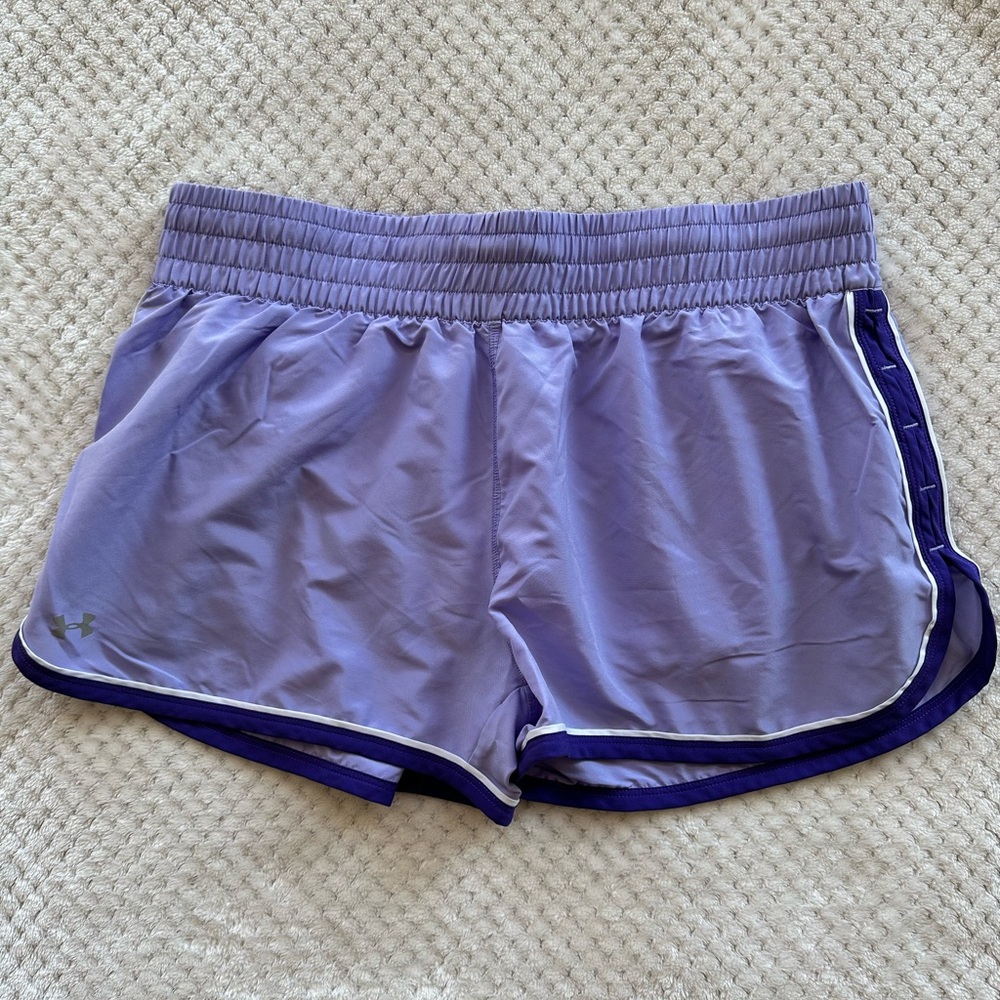 Under Armour Women's Lavender Athletic Shorts